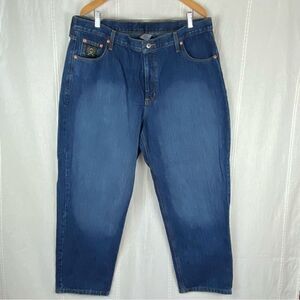 Cinch Jeans Men's 40 X 36 Looker Stock‎ Men's Straight Leg Blue Denim Wes…